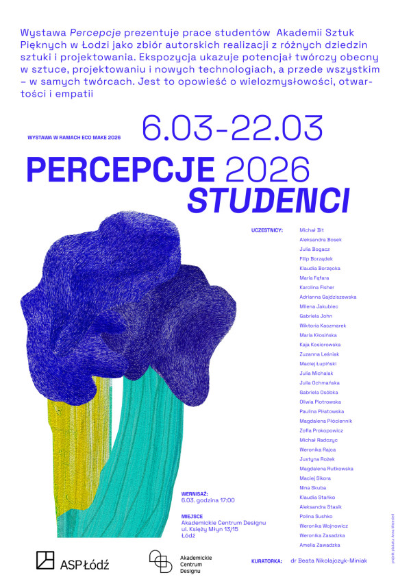 na białym tle jest roślina z jedną turkusową i drugą żółtą łodygą – obie dość grube. roślina ma ciemnoniebieski kwiatostan