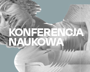 grafika przedstawiająca popiersie antycznej rzeźby. jest ona jakby za taflą wody. są też białe napisy info